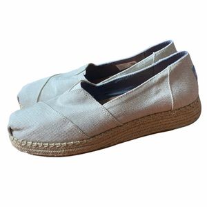 Women's TOMS Alpargata Tan sz 11